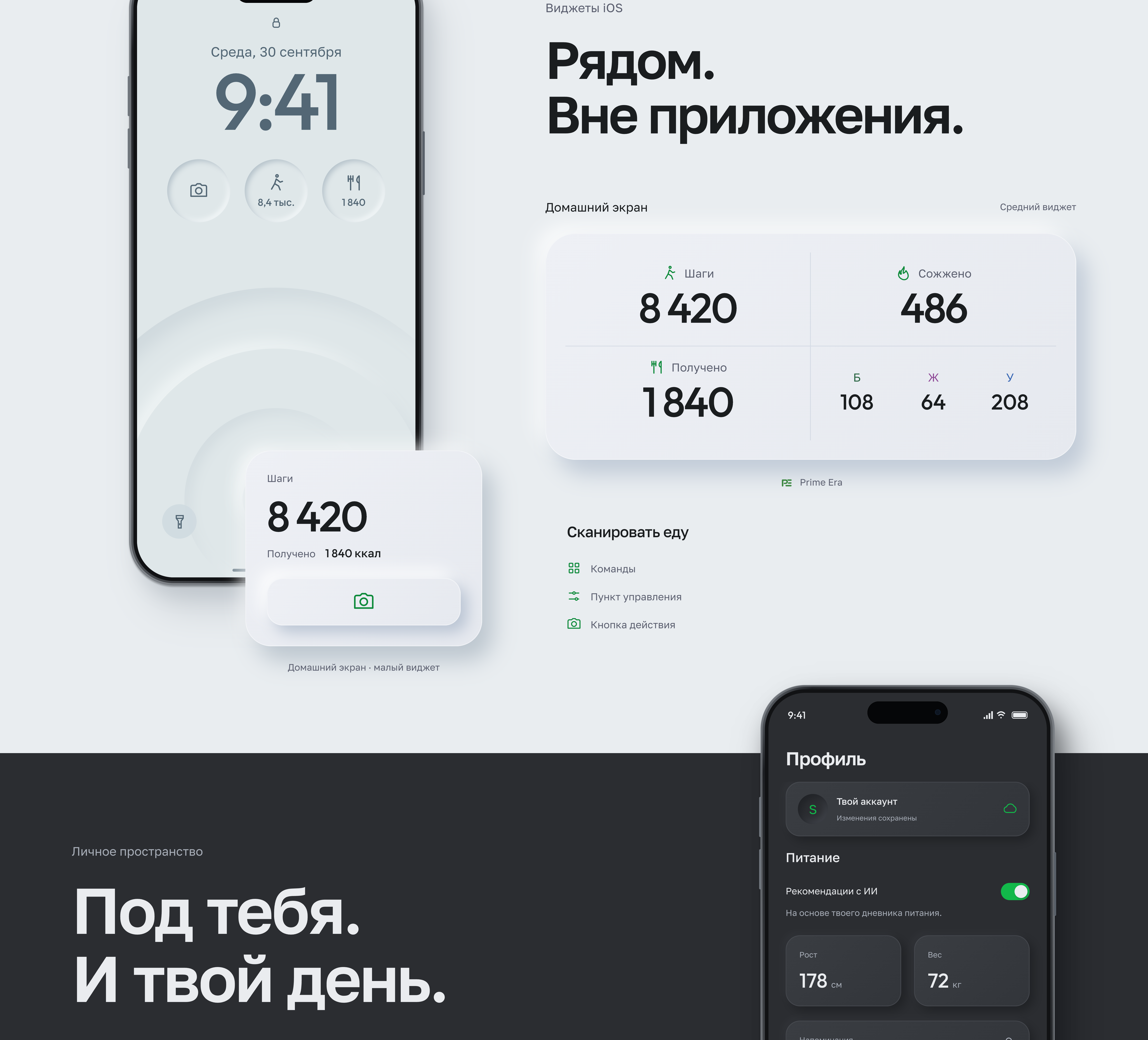 Prime Era. Часть 6 из 8. Оригинальный кейс Behance, на русском языке.
