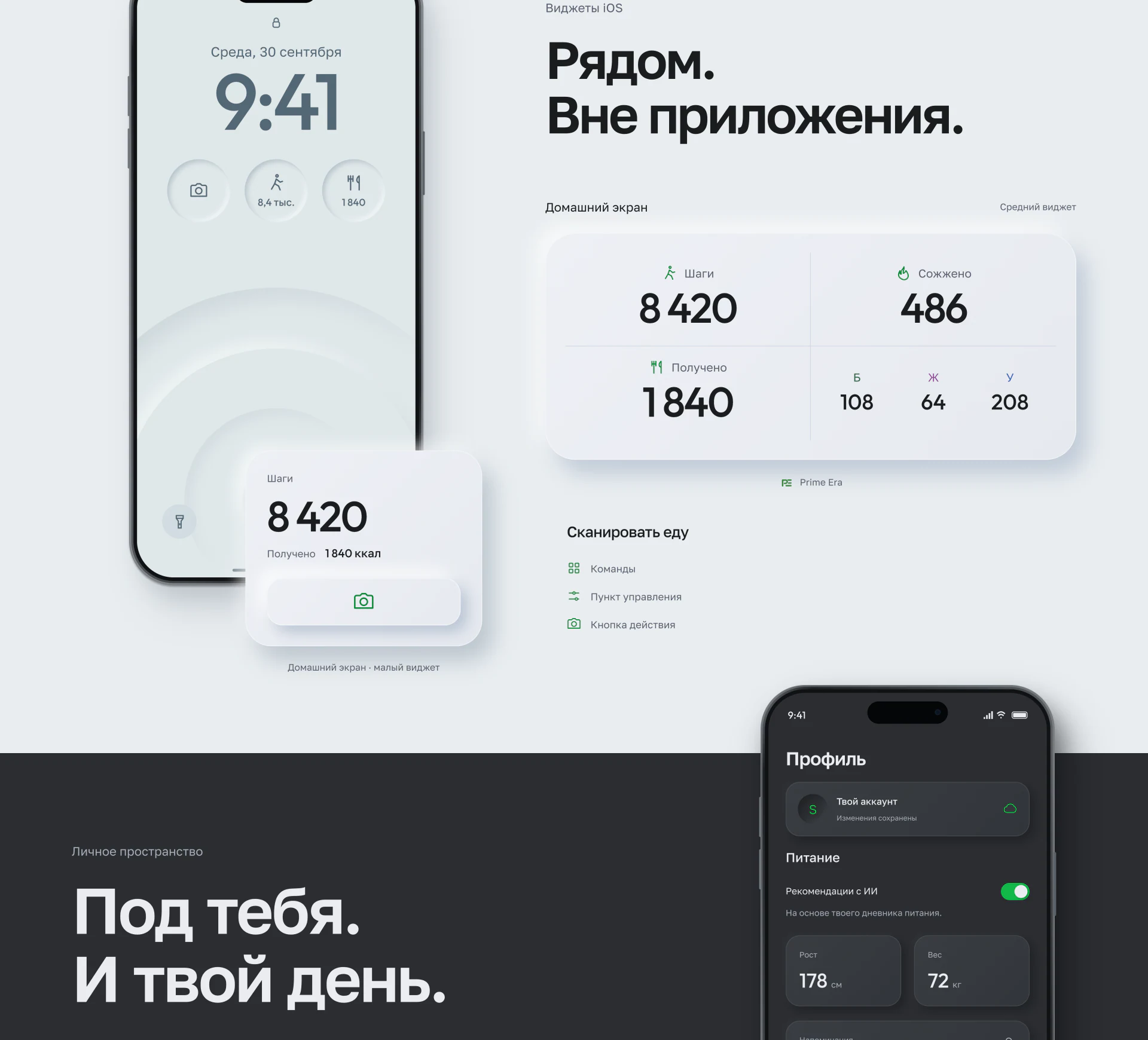 Prime Era. Часть 6 из 8. Оригинальный кейс Behance, на русском языке.